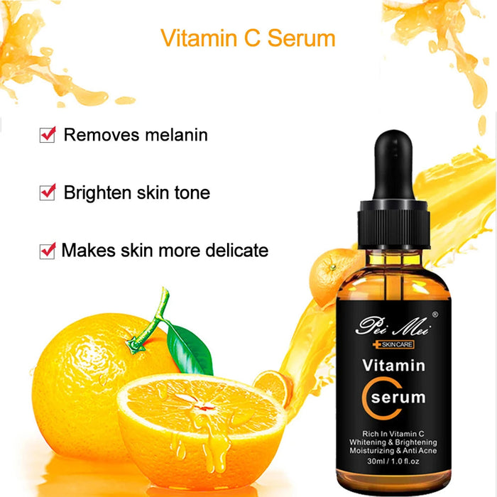 Vitamin C Face Skin Care Essence Face Cosmetic Essence Korea Original Cosmetics Anti-Wrinkle Whitening Essence Skin Care Product
