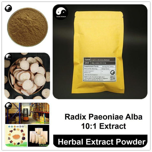 White Paeony Root Extract Powder, Radix Paeoniae Alba P.E. 10:1, Bai Shao Yao-Health Wisdom™