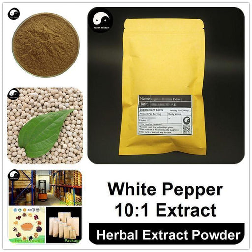 White Pepper Extract Powder, Piper Nigrum P.E. 10:1, Bai Hu Jiao-Health Wisdom™