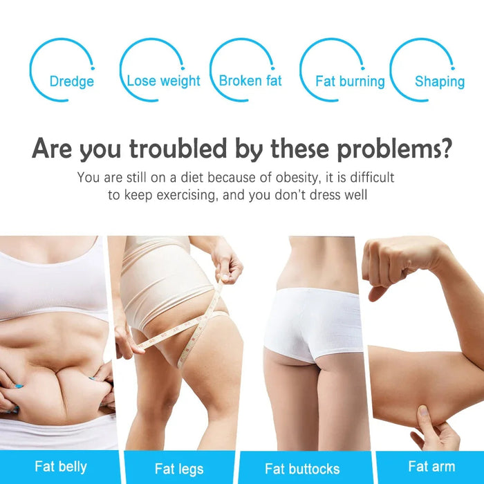 White Shaping Slimming Machine Liposuction Machine VE Sport Fat Burner Body Waist Belly Arm Leg Fitness Massage Home Office