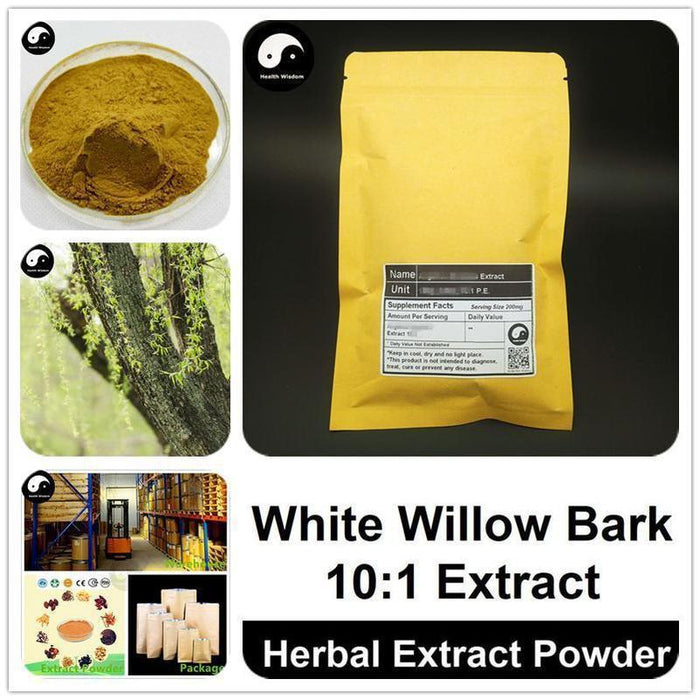 White Willow Bark Extract Powder 10:1, Willow Bark P.E., Bai Liu Pi-Health Wisdom™