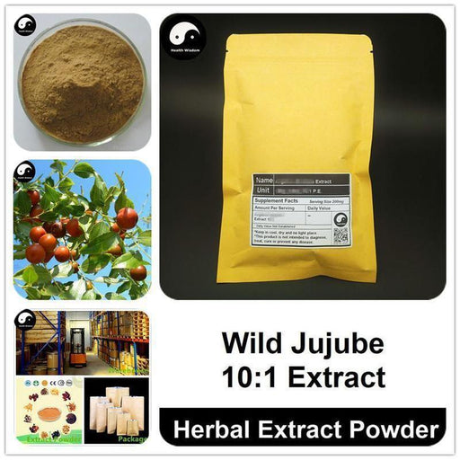 Wild Jujube Extract Powder 10:1, Fructus Jujubae P.E., Suan Zao Ren-Health Wisdom™