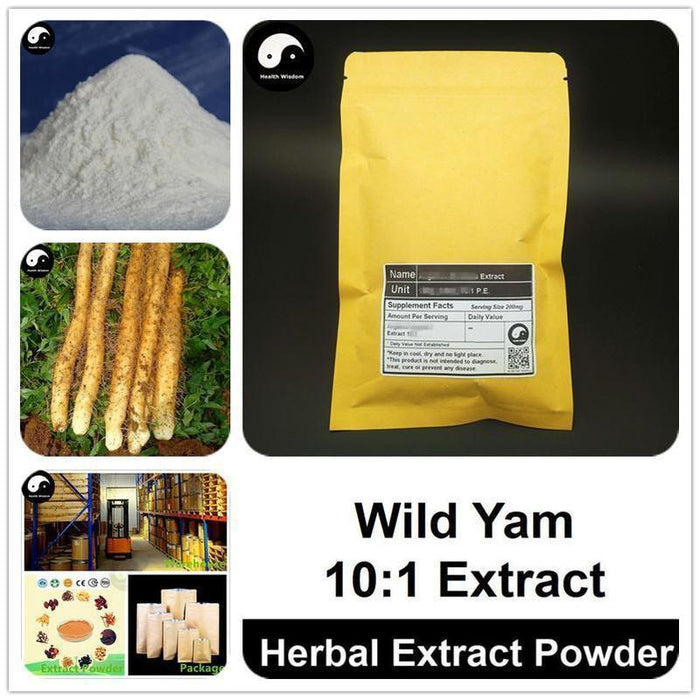 Wild Yam Extract Powder 10:1, Rhizoma Dioscoreae P.E., Shan Yao-Health Wisdom™