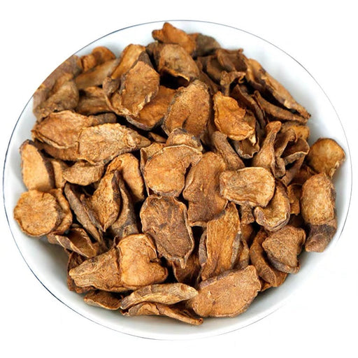 Yi Dao Guo Pian 胰岛果片, Dried Jerusalem Artichoke Roots Slices Tea, Helianthus Tuberosus, Ju Yu