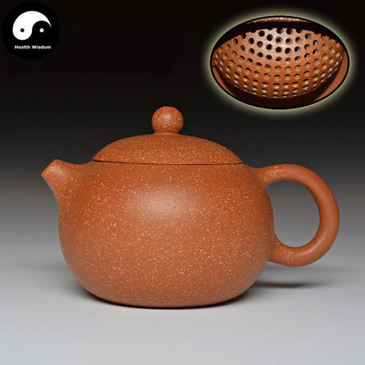 Yixing Zisha Teapot 240ml,Duan Clay,188 Holes-Health Wisdom™