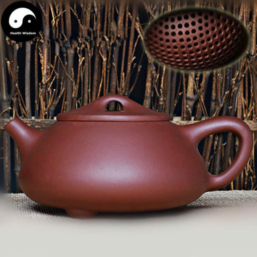 Yixing Zisha Teapot 250ml,Purple Clay,188 Holes-Health Wisdom™