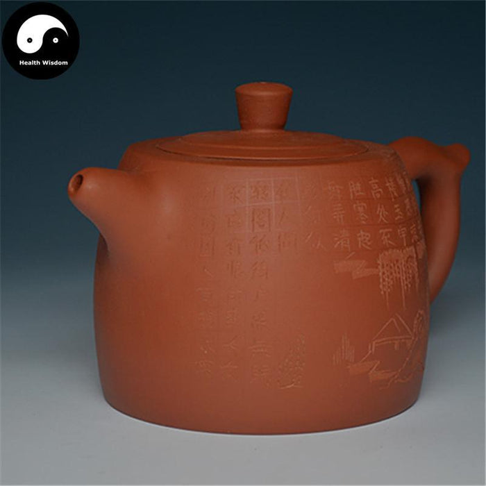 Yixing Zisha Teapot 500ml,Qingshui Clay